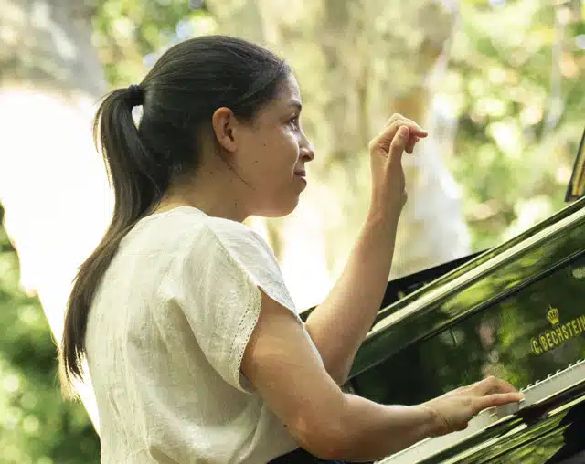 Célimène/Daudet : pianiste militante